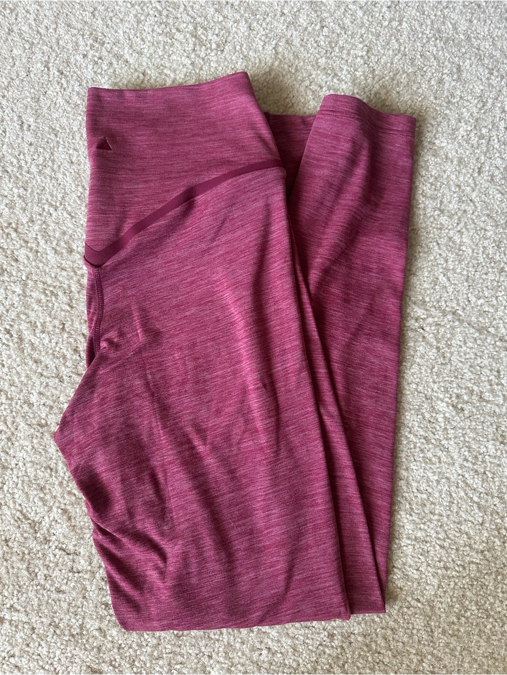 Vitality Balance Athletica Crosswaist Heathered Berry Pink Cloud V1 Leggings